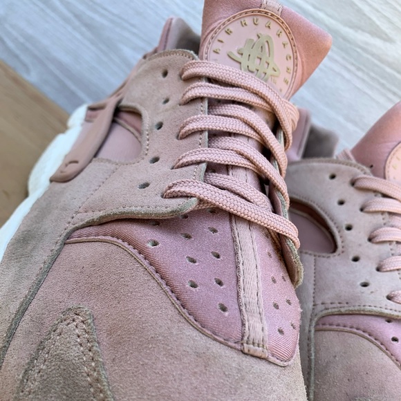 Nike Air Huarache Run “Particle Pink” Womens Sz 12 - Picture 8 of 12
